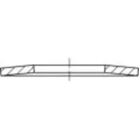 Toolcraft 137414 Schijfveren Binnendiameter: 20.4 mm DIN 2093 Verenstaal 100 stuk(s)