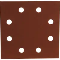 DeWalt schuurpapier 115x115mm 120 Grit (10 Stuks)
