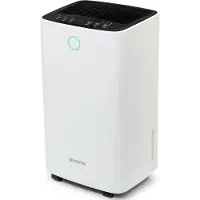 Auronic Luchtontvochtiger - 12 liter per dag – Was-Droog Functie - 185 W – 30,5 x 26,5 x 52 cm – Wit