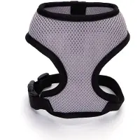Nobleza Hondentuigje - Honden Y tuigje - borsttuigje - Mesh - Harnas - M - Grijs