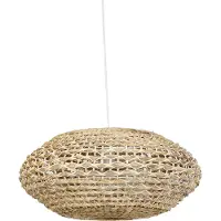 Light & Living Hanglamp Ø60x29,5 cm TRIPOLI rotan naturel
