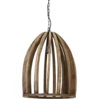 Light & Living Houten Hanglamp Haranka Ø 47cm