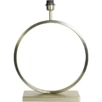 Light & Living Liva Lampvoet - Metaal - Rond - 40x13x52cm - Goud