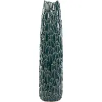 Light & Living Vaas Toine Rond 73 Blauw Keramiek