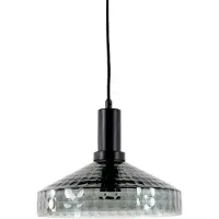 Light & Living Hanglamp Ø28x30 cm DELILO glas smoke grijs+zwart