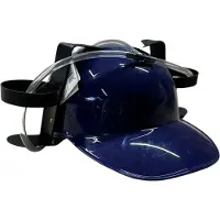 Mikamax Bierhelm Rood - Handsfree Drankhouder - Universele Maat