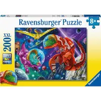 Ravensburger puzzel Dino's in de ruimte - Legpuzzel - 200 stukjes