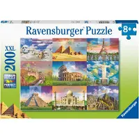 Ravensburger puzzel Monuments of the World - legpuzzel - 200 stukjes