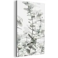 MuchoWow Wanddecoratie Metaal - Aluminium Schilderij Industrieel - Planten - Natuur - Groen - Bloemen - 60x90 cm - Dibond - Foto op aluminium - Industriële muurdecoratie - Voor de woonkamer/slaapkamer