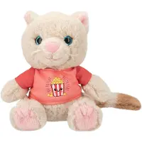 TOPModel Plush Cat Ginger 18 Cutie Star (0412358) Teddy Oranje Kinderen
