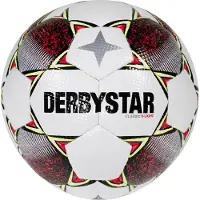 Derbystar Classic S-Light II Voetbal 4 x 3 Vlakken Maat 3 Wit Rood Geel