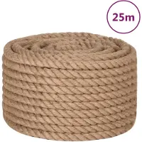 vidaXL Touw 25 m lang 20 mm dik jute