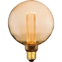 Eth Globe LED Filament - Ø 12,5 cm - E27 - 3 stappen dimbaar - 5W - 1800K - goud