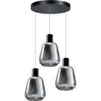 Eglo Glazen vide lamp Gary 3-lichts