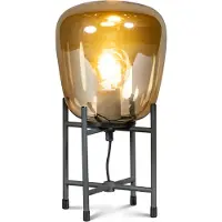 Eth Binnenlamp Benn Gold zwart met goud