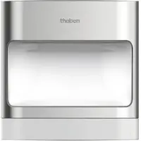 Theben Wandlamp buiten met bewegingssensor theLeda D S AL, alu / grijs / zink, Aluminium, Modern