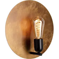 Masterlight Wandlamp Sun Gusto antique brass Ø30cm