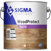 Sigma WoodProtect Satin - Op Kleur Gemengd - 2,5L