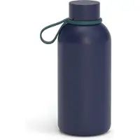 Ekobo Thermofles RVS Drinkfles 350 ml - blauw - Dubbelwandig Isotherm