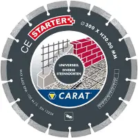Carat diamantzaag universeel ø300x22,23mm, ce starter