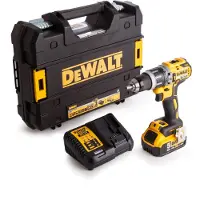 DeWalt DCD796P1 18V Li-ion XR Accu Klopboor /schroefmachine Set (1x 5.0Ah) In Koffer- Koolborstelloos