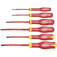 Facom set van 6 1000v schroevendraaiers sleuf/ph - ATPVE.J6PB