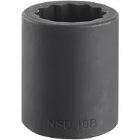 Facom impactdop 32 mm 1/2 12 -kant - NSD.32B