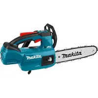 Makita DUC254PTE 18V Tophandle Kettingzaag 25 cm | 5,0 Ah accu (2 stuks) + duo snellader