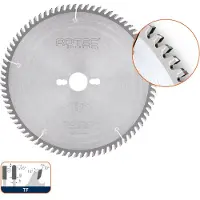 Rotec HM formaatzaagblad Trapezium/Vlak, ø300x3,2x30mm Z=72 TF - 5545030