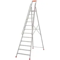 Tubesca 2370 Industrietrap | 1x12 treden | met leuningen - 1223700012