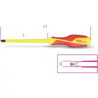 Beta Schroevendraaiers voor Phillips kruisschroeven 1272MQ 4X10X200 - 012720727