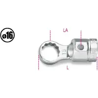 Beta Opsteek ringsleutel voor momentsleutels 652 8 - 006520008
