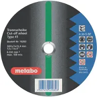 Metabo Doorslijpschijf Ø 400x4,0x25,4 staal Flexiamant super - 10 stuks - 616204000