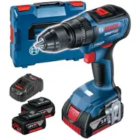 Bosch Blauw - GSB 18V-50 - Klopboor-/Schroefmachine - Krachtig en draadloos