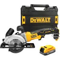 DeWalt DCS571E1T Accu Ultra Compact Cirkelzaag 115mm 18V XR 1.7Ah POWERSTACK in TSTAK