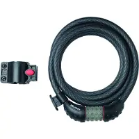 Masterlock Braided steel cable 1.80m x Ø 12mm with resettable combination 4 digit - 8190EURDPRO