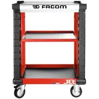 Facom Jet Werkplaatswagen 3 Planken M3 Rood - JET.UC3SM3A