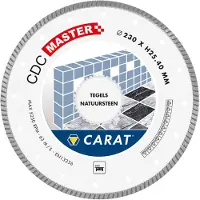 Carat Diamantblad 180mm 22.23mm CDC Master Voor Tegels En Natuursteen - CDCM180300