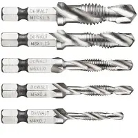 DeWalt Toebehoren - 5-delige set boren met draadtap DT50060