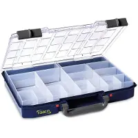 Raaco CarryLite 55 4x8-16 Assortimentskoffer (l x b x h) 337 x 278 x 57 mm Aantal vakken: 16 Inhoud 1 stuk(s)