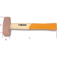Beta Koperen hamers houten steel 1385 600 - 013850406
