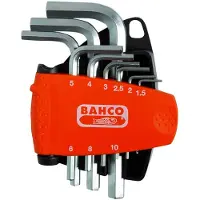 Bahco inbussleutelset 9-dlg vernikkeld | BE-9878