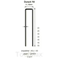 Dutack 11.1mm nieten | 20mm | 10.000 stuks - 5056038