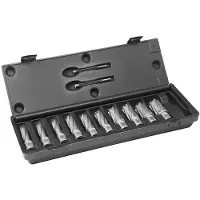 EUROBOOR HSS kernboorset 10-delig inch - HSS.KIT/10S-I1