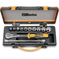 Beta Doppendoos met 10 twaalfkant dopsleutels en 2 toebehoren 920AS/C10 - 009200919