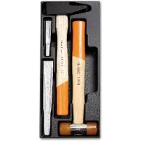 Beta Harde voorgevormde inzetbakken met assortiment gereedschap T233 - 024240233