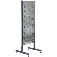 Raaco Dubbelzijdig rek met 6 gep. Panelen - 137621 - 137621