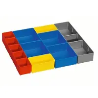 Bosch Professional Power Tools Inzetstuk voor assortimentskoffer (b x h x d) 34.2 x 4.4 x 26.4 cm Aantal vakken: 12 Variabele onderverdeling Inhoud 1