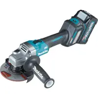 Makita GA026GM201 XGT 40V Max Li-ion Accu Haakse Slijper Set (2x 4.0Ah) In Mbox -125mm