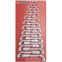 Facom 76 sets pijpsleutels, metrische maten 22p - 76.P22M